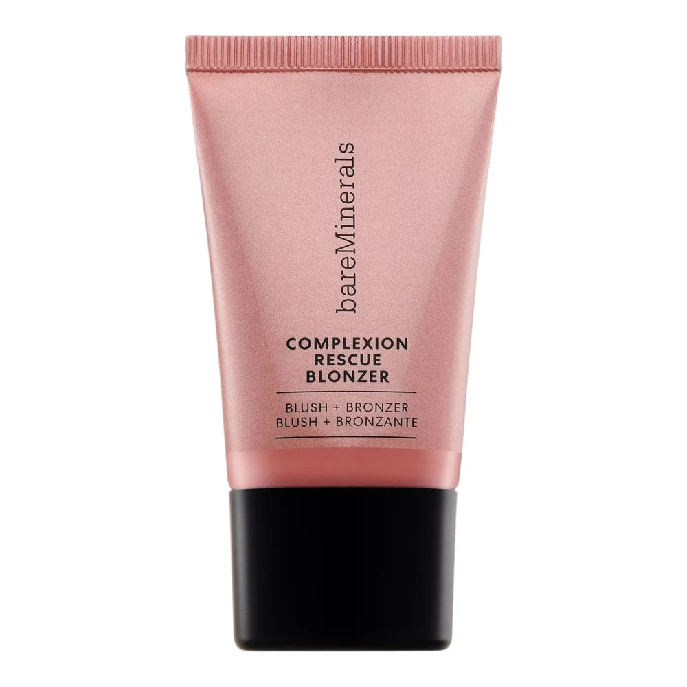 NIB BareMinerals Complexion Rescue Blonzer Blush Kiss Of Pink Bronzing Pink